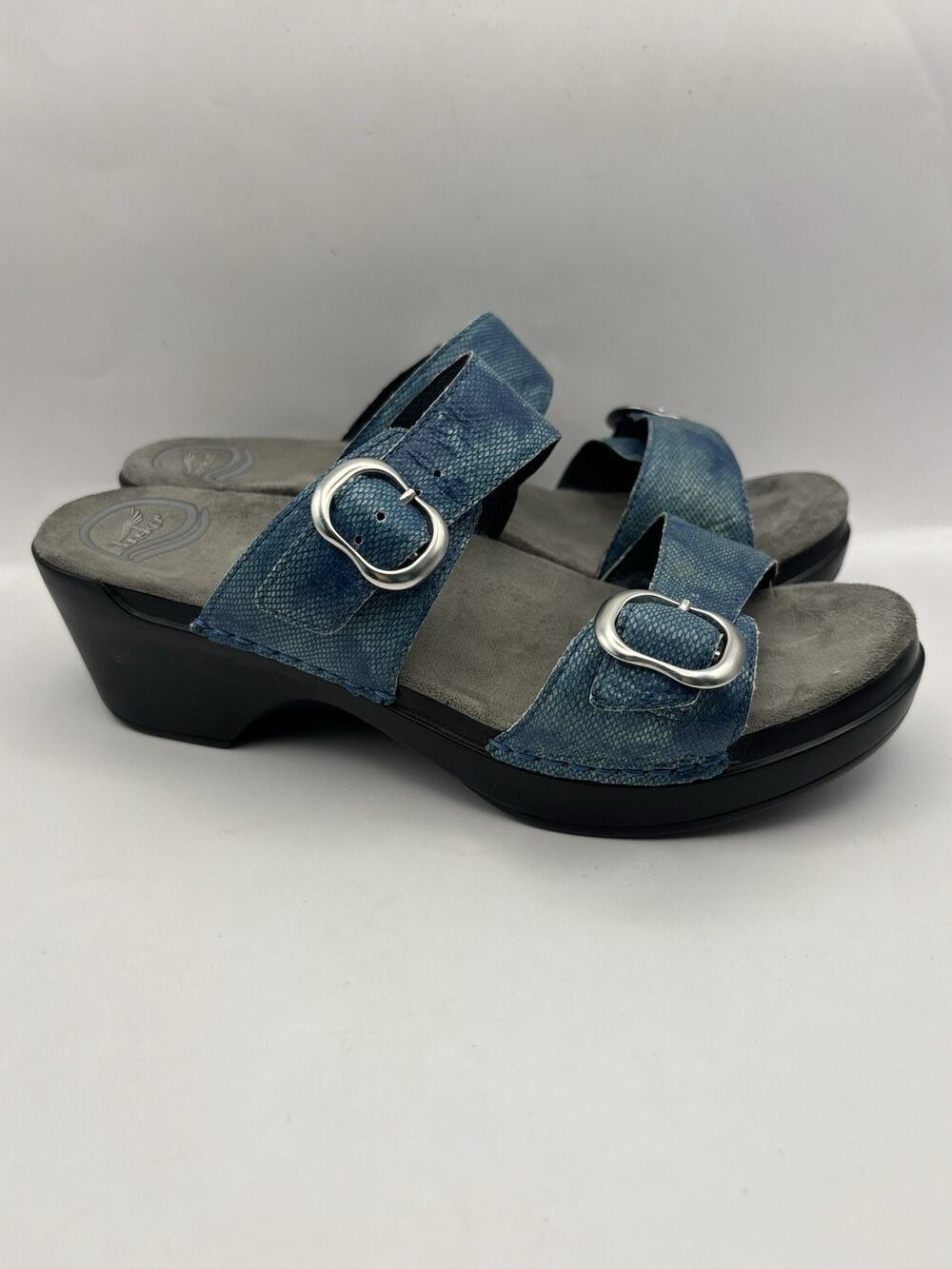 Dansko Sophie Blue Sandals Size 40 (US 9.5-10)